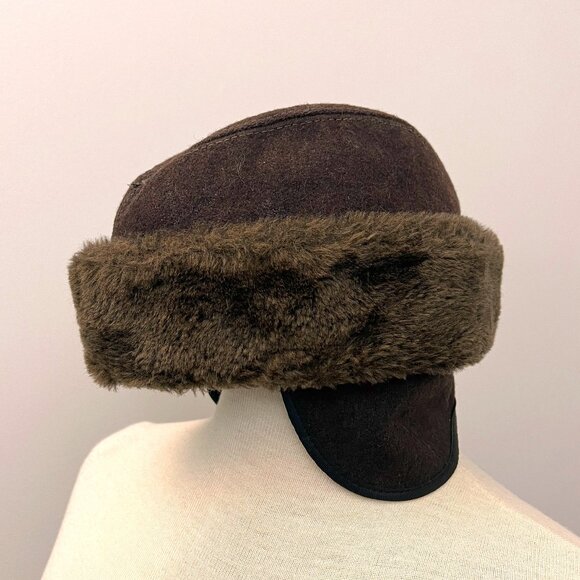 Vintage Russian Brown Wool Trapper Hat - Picture 1 of 14